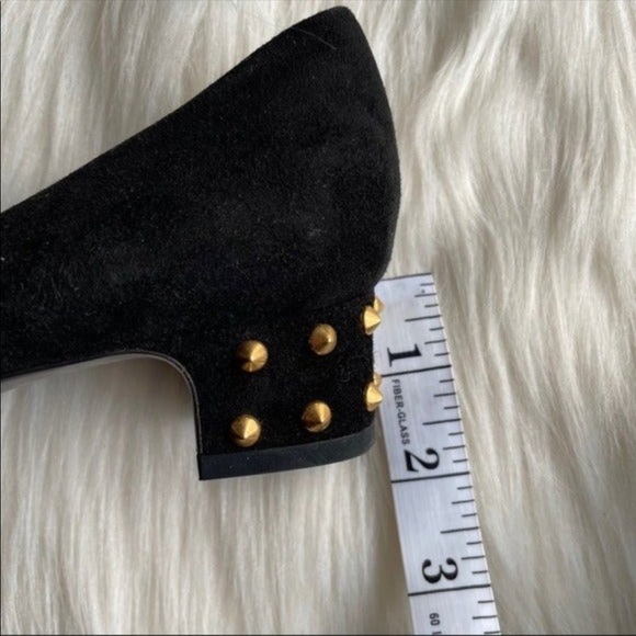 NEW Gucci Studded Suede Flats - Picture 11 of 11